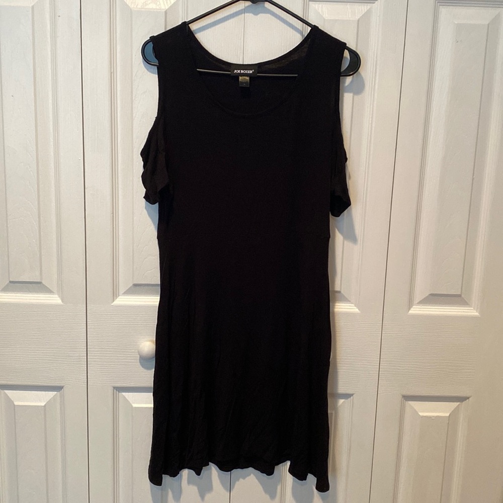 Joe Boxer open shoulder dress